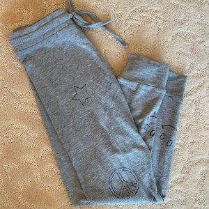 Super soft peace & love sweatpants